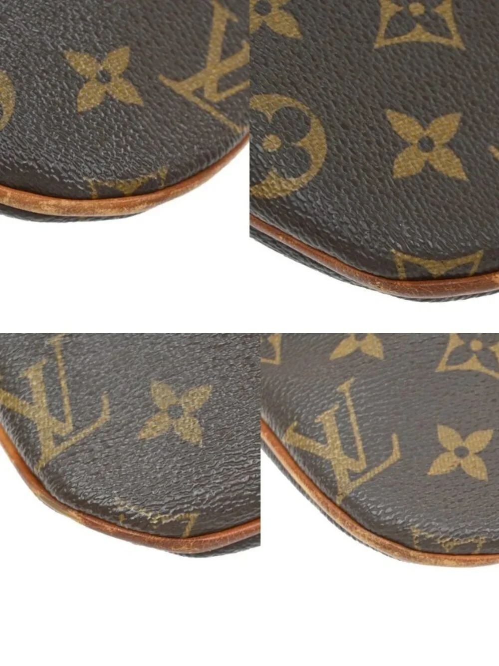 LOUIS VUITTON Pochette Bosphore Shoulder Bag Monogram Leather BN M40044 85KD460